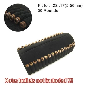 30 rondas culata para rifle portabalas culatas culata porta municiones f/ .22 .17 CAL - Imagen 1 de 12