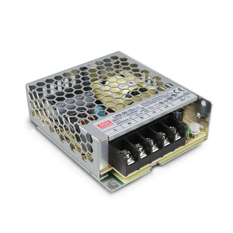 Mean Well LRS-50-12 Ultra thin Power Supply for camera monitor Led  50W 12V 4.2A - Image 1 of 1
