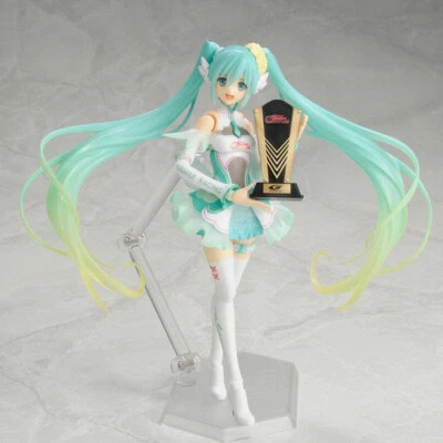 VOCALOID - Racing Miku 2017 Figma Action Figure # SP-097 Good Smile Company - Immagine 1 di 4