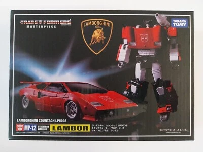 Transformers Lambor Sideswipe Freccia Masterpiece MP-12 Tomy Takara - Immagine 1 di 4