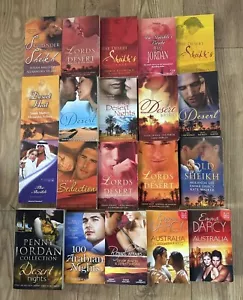 20x Romance Books Mills & Boon Modern Adult Fiction Job Lot Sheikh Desert Mixed - Picture 1 of 16