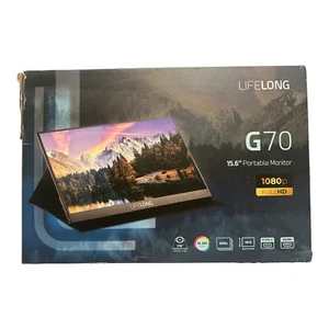 LifeLong G70 15.6" FHD 1080p Portable Monitor - Picture 1 of 4