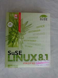Suse Linux 8.1 Professional Edition (New! Factory sealed retail box) - Photo 1/6