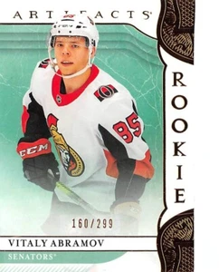 2019-20 artefactos cobre #175 Vitaly Abramov/299 - Imagen 1 de 2