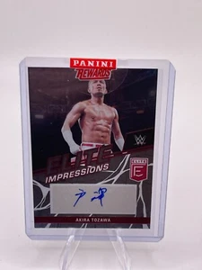 2023 WWE - Elite - Elite Impressions - Auto - Akira Tzawa - Imagen 1 de 2