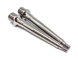 Husillos de pedal de titanio RAW para mazo de caramelo CrankBrothers Eggbeaters 5050 - Imagen 1 de 6