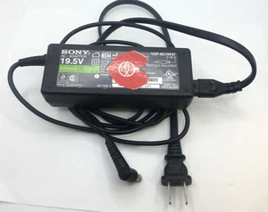 Genuine Sony Laptop Charger AC Adapter Power Supply VGP-AC19V37 ADP-75UB E 76W - Picture 1 of 3