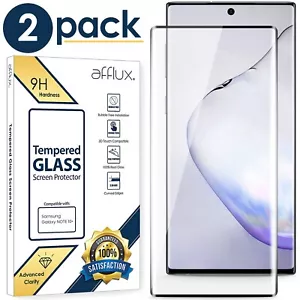 Paquete de 2 protectores de pantalla de vidrio templado pegamento completo para Samsung Galaxy Note10 Plus - Imagen 1 de 5