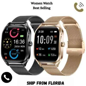 Smart Watch für Frauen 2,02" Bildschirm Gesundheit & Fitness Tracker - Versand aus Florida - Bild 1 von 10