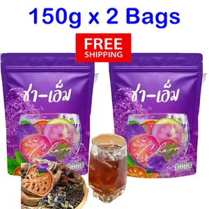 2X CHA-M TEA Herbal Detox Herbs Drink Dietary Supplement Slim Body 0% Sugar 150g - Picture 1 of 23