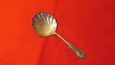 International Sterling Wild Rose Bon Bon Nut Spoon - Image 1 of 2