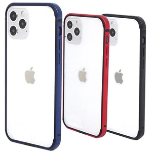 Bumper EVO Hülle TPU+METALL Cover Rand Seiten für Apple iPhone 12 und Pro 6.1" - Bild 1 von 9