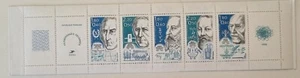  Carnet de 5 timbres neufs avec faciale Personnages célèbres 1986 - Imagen 1 de 2