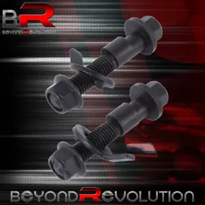 For 2002-2006 RSX DC5 Civic Si EP3 Front Adjust Camber Kit Suspension Bolt Black - Picture 1 of 2