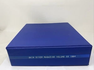 Skin Diver Magazines 1984 Full Year 12 Issues with Binder & Protective Sleeves - Bild 1 von 23
