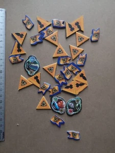 ORANGE TOKENS LOT /TWILIGHT IMPERIUM 3RD ED/ M303 - Imagen 1 de 1