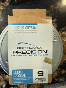 Cortland Precision Premium Saltwater Fly Line 9WF Floating Liquid Crystal (NEW) - Picture 1 of 2