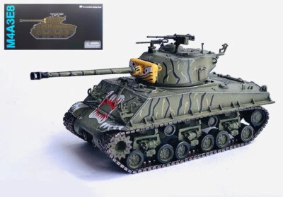 Dragon 1:72 modelo terminado 63151 - M4A3E8 Sherman "Tiger Face" EE. UU. Ejército - Imagen 1 de 4