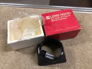 Lens Hood for gaf 10:1 zoom movie camera Cat no 6090-078 in original box --J48 - Picture 1 of 3