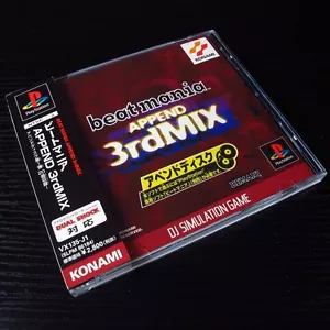 Beatmania Append 3rdMIX PS1 Juego PlayStation JAPÓN Importación NTSC-J CON OBI #200-5 - Imagen 1 de 4