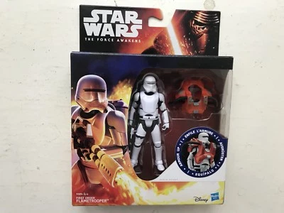 STAR WARS THE FORCE AWAKENS SERIES FIRST ORDER FLAMETROOPER ACTION FIGURE HASBRO - Image 1 of 2