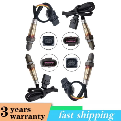 Juego 4 sensores de O2 aguas arriba+abajo para Audi Q7 3,6 L 2007-2010 Porsche Cayenne 2008-10 Foto 1 de 4