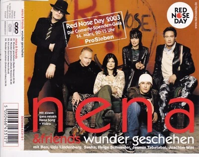 NENA & friends WUNDER GESCHEHEN u.a mit Udo Lindenberg, Helge  Single CD 4 Songs - Bild 1 von 2