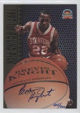 1997 Score Board Basketball Signatures Gold /300 Brevin Knight Rookie Auto RC