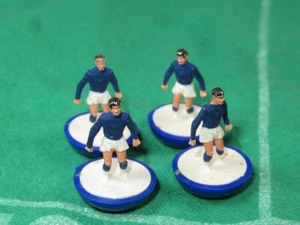 Subbuteo Expreso 5-a-SIDE de Mesa Fútbol Lw 4 X Jugadores Genérico Azul y Blanco - Imagen 1 de 2