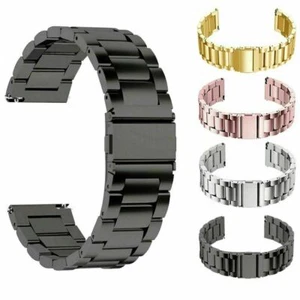 18/20/22mm Stainless Steel Watch Band Strap Metal Replacement Wrist Bracelet - Picture 1 of 7