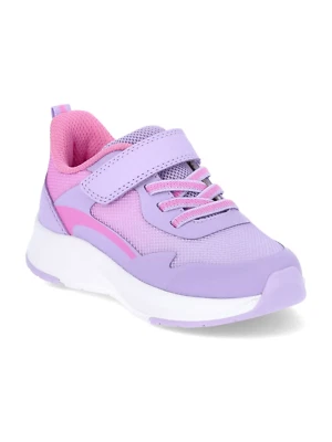 Tenis para correr ligeros de malla con gancho y bucle para niñas pequeñas Foto 1 de 4