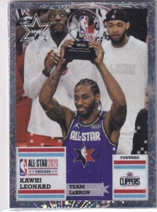 Collezione Di Adesivi Panini NBA 2020-21 Adesivo Nr. 27 Kawhi Leonard Glitter - Picture 1 of 2