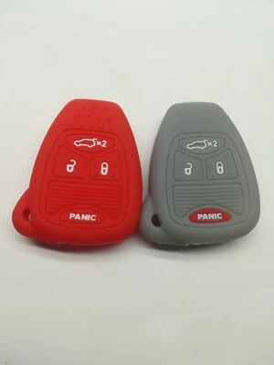 2*Cubierta de llave para Jeep Liberty Dodge Avenger Durango Charger Magnum Chrysler 200 Foto 1 de 4