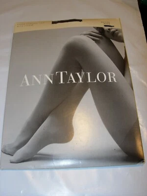 MEIAS-CALÇA FEMININA ANN TAYLOR BARK MARROM CONTROLE TOP NYLONS TAMANHO PEQUENO - Imagem 1 de 3