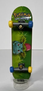 Rare VTG 90s X-Concepts Nintendo Ivysaur POKEMON Mini Skateboard Fingerboard - Picture 1 of 3