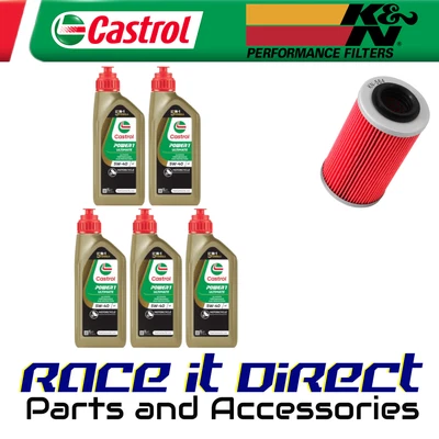 Kit de serviço para Can-Am 990 GS Spyder 2008 motor Castrol & K&N - Imagem 1 de 4