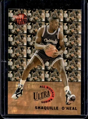 Fleer Ultra Shaquille O'Neal All Rookie Series Rookie RC #7 Magic 1992-93 Foto 1 de 2