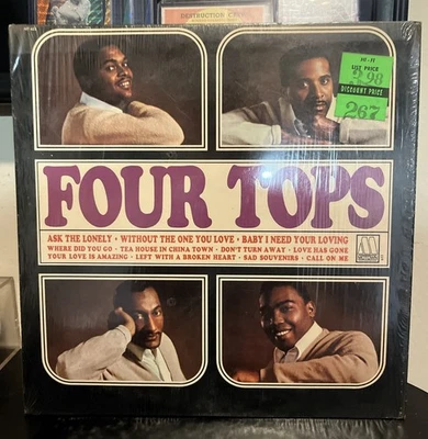 The Four Tops - Four Tops Vinyl Record "Baby I need your loving" plastic w/ tag - Image 1 of 3