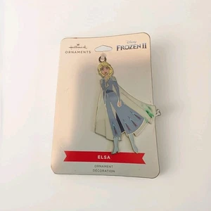Punze Elsa Frozen II Metall & Emaille Ornament Dekoration Disney Queen - Bild 1 von 3