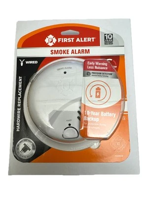 First Alert Smoke Detector  Smoke Alarm Sensor Hardwired Replacement - SEALED - Image 1 of 4