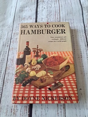 1960 Vintage Cook Book "365 Ways to Cook Hamburger" - Image 1 of 4