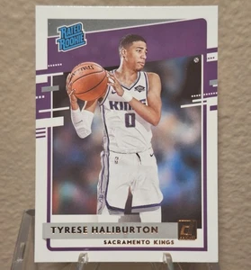 Panini Donruss #231 Tyrese Haliburton 2020-21 - Clasificado novato (RC) PACERS KINGS - Imagen 1 de 2
