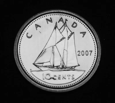 2006 10¢ uncirculated specimen coin - fantastic, low mintage - Image 1 of 2