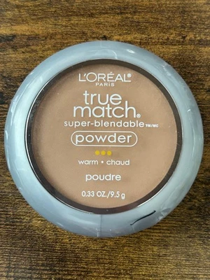 L'Oreal True Match Super Blendable Powder, W5 Sand Beige Compact Makeup - Image 1 of 3
