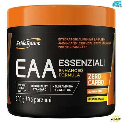 Ethic Sport EAA Essenziali - 300 gr Aminoacidi essenziali zero carbo