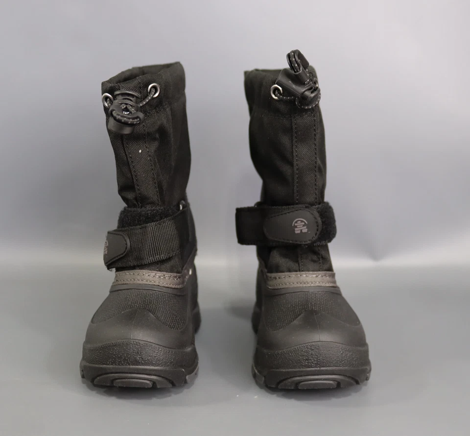 Bota Kamik Waterbug5 Niño - Negra/Carbón Impermeable 600 Denier Nylon - Talla 8 Foto 1 de 4