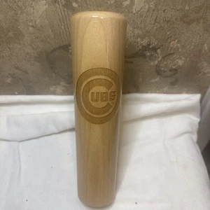 Thompson Dugout Mug Chicago Cubs Baseball Bat Carved Logo MLB 2023 Wood 10" - Picture 1 of 9