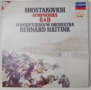 HAITINK Shostakovich Symphonies 6 & 11 LONDON 2LP still SEALED digital - Picture 1 of 3