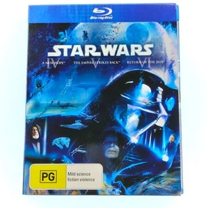 Star Wars Trillogy - A New Hope, the Empire Strikes Back, Return of Jedi Blu-ray - Picture 1 of 4