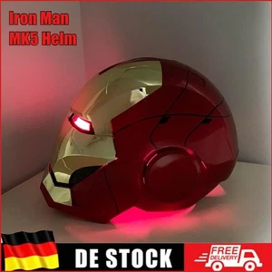 Iron Man Helm 1:1 MK5 Autoking Vollautomatisch Voicecontrol/ Fernbedienung DE - Bild 1 von 14